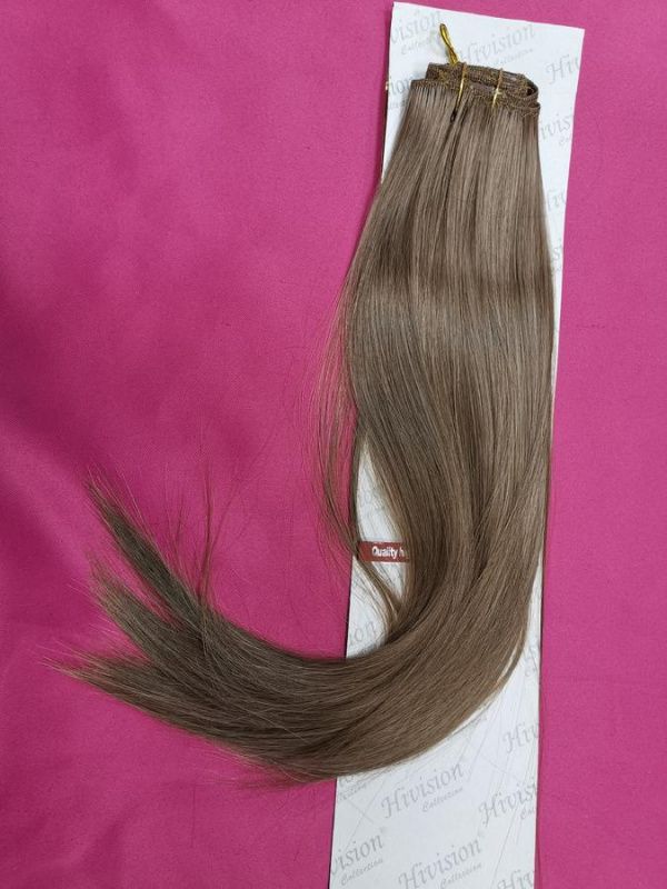 Фото Волосы на заколках искусственные 5 лент в комплекте Цвет 14 - магазин  "Домик Принцессы"
