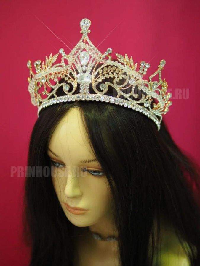Фото Диадема для волос королевская - магазин  "Домик Принцессы"