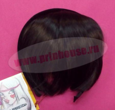 Фото Челка из искусственных волос на ободке цвет 2 - магазин  "Домик Принцессы"