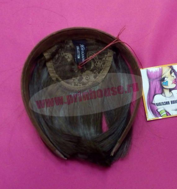 Фото Челка из искусственных волос на ободке цвет 8 - магазин  "Домик Принцессы"