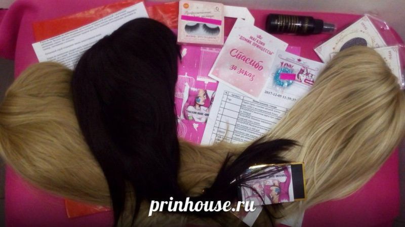 Фото Спрей для легкого расчесывания парика и волос на заколках - магазин  "Домик Принцессы"