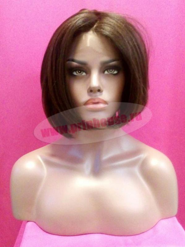 Фото Облегченный искусственный парик на сетке с эффектом гофре и объема у корней - магазин  "Домик Принцессы"