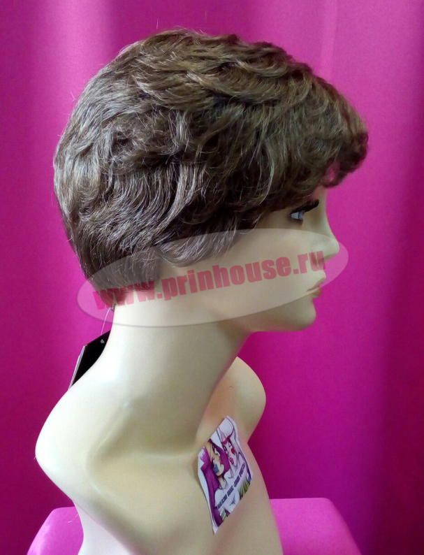 Фото Парик мужской короткая стрижка из искусственного волоса цвет №14 - магазин  "Домик Принцессы"