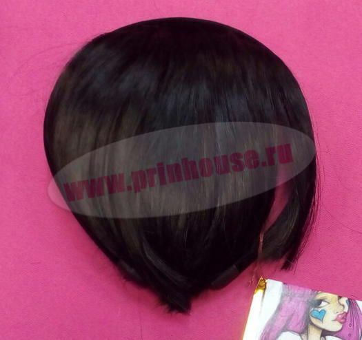 Фото Челка из искусственных волос на ободке цвет 1 - магазин  "Домик Принцессы"