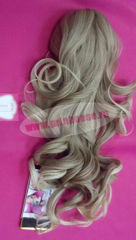 Фото Хвост на крабе из искусственных волос термо цвет 15ВТ613 - магазин  "Домик Принцессы"