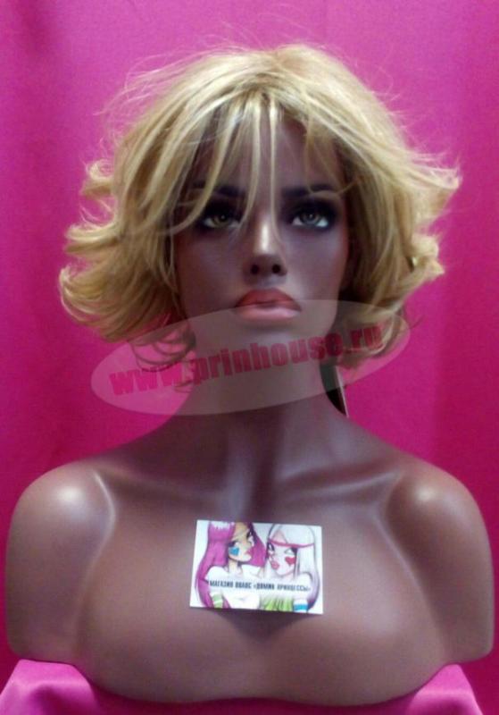 Фото Искусственный короткий парик со стильной стрижкой цвет Y929H - магазин  "Домик Принцессы"