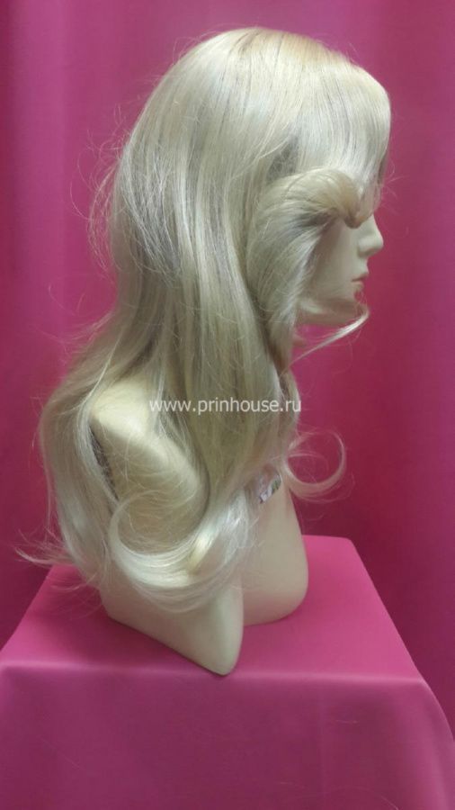 Фото Парик из искусственных волос локоны цвет блонд - магазин  "Домик Принцессы"
