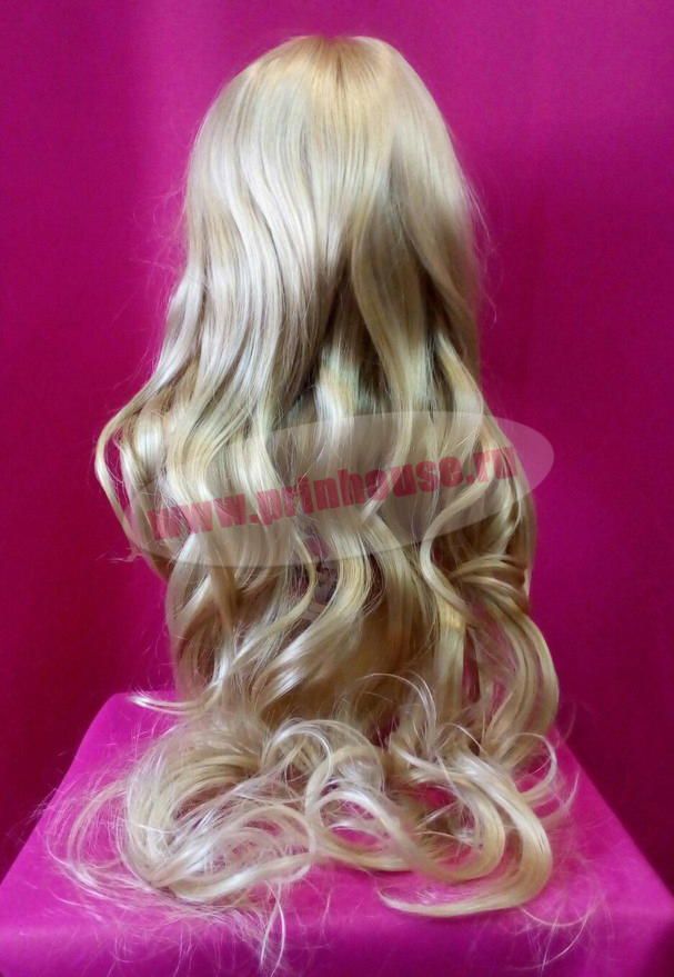 Фото Парик длинный вьющиеся волосы цвет 24bt613 - магазин  "Домик Принцессы"