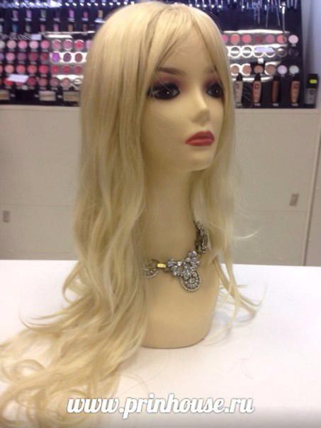 Фото Парик длинный искусственный Цвет 613 Блонд с локонами арт.BRO715 - магазин  "Домик Принцессы"