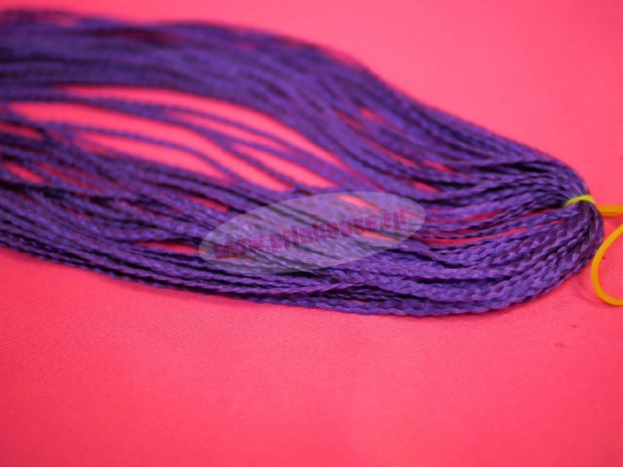 Фото Канекалон для плетения афрокосичек zi-zi фиолетовый - магазин  "Домик Принцессы"