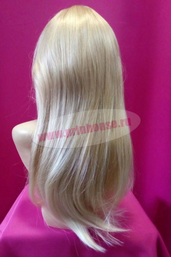 Фото Парик из искусственных волос длинный блонд локоны цвет 24BT613 - магазин  "Домик Принцессы"