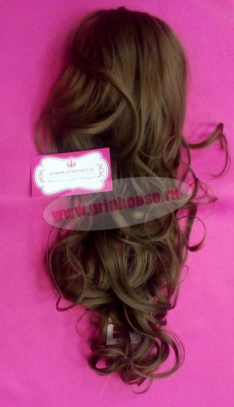 Фото Хвост на крабе из искусственных волос термо цвет 12 - магазин  "Домик Принцессы"