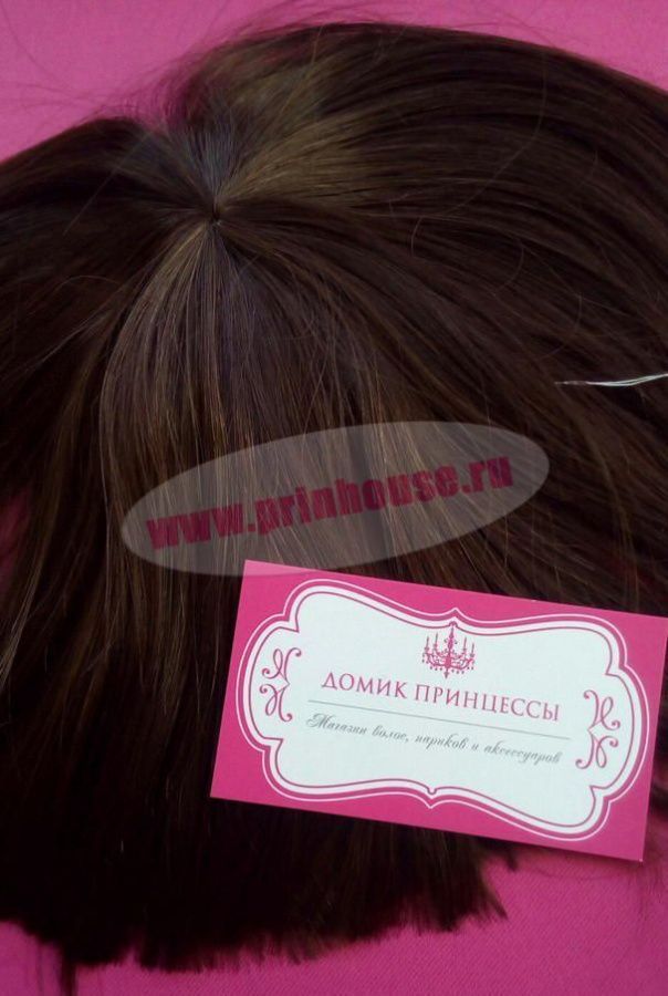 Фото Накладная челка с макушкой искусственная цвет №31 - магазин  "Домик Принцессы"