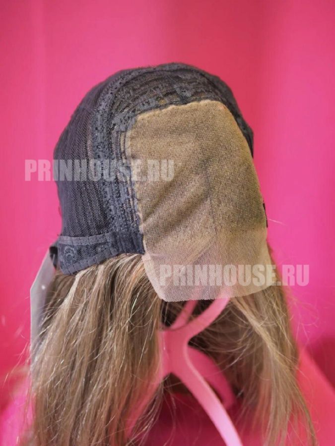 Фото Парик из натуральных волос прямой без челки цвет русый - магазин  "Домик Принцессы"