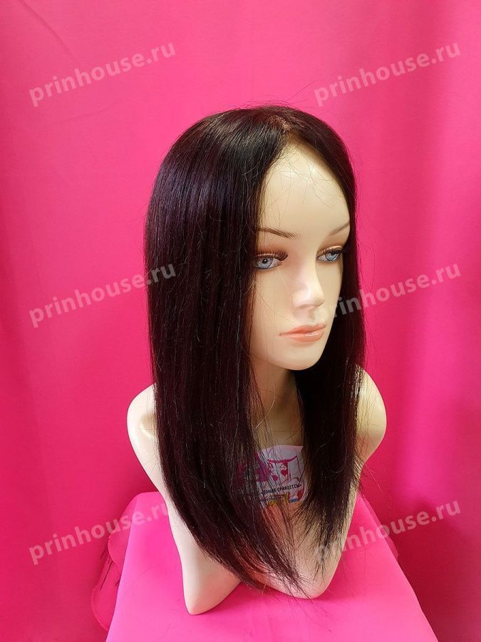 Фото Система замещения волос из натуральных волос цвет шоколад 4 - магазин  "Домик Принцессы"
