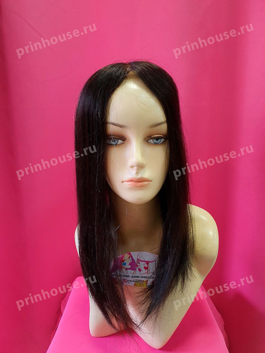 Фото Система замещения волос из натуральных волос цвет шоколад 4 - магазин  "Домик Принцессы"