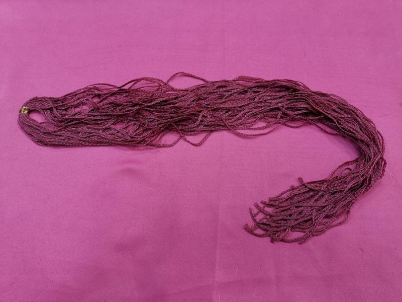 Фото Канекалон для плетения афрокосичек zi-zi бордовый - магазин  "Домик Принцессы"
