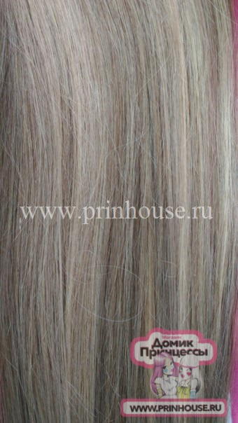 Фото Волосы на заколках 55 см 8 лент прямые цвет №12/124 - магазин  "Домик Принцессы"
