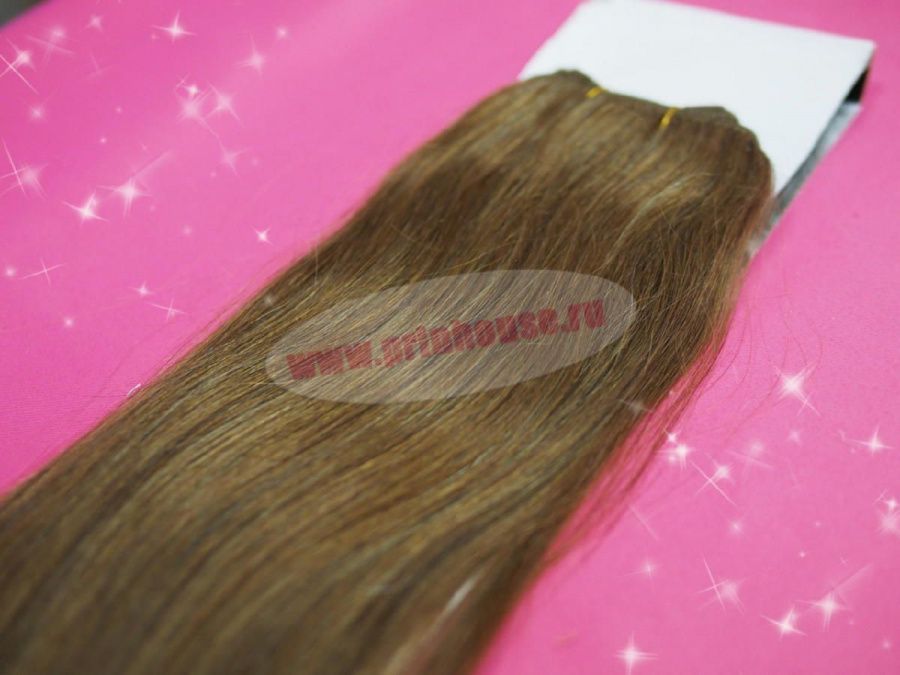 Фото Тресс натуральный широкий Baltic Hair 55см цвет8 - магазин  "Домик Принцессы"