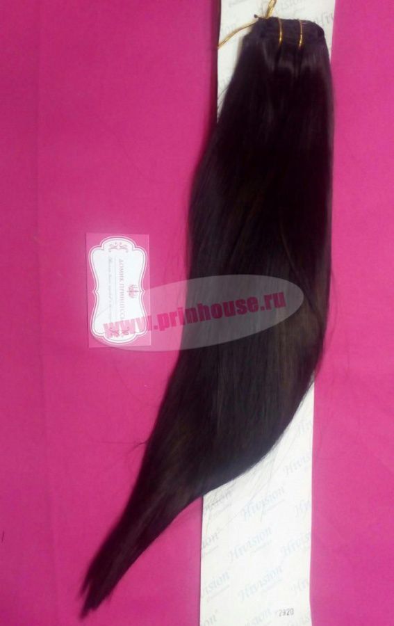 Фото Волосы на заколках искусственные 5 лент в комплекте Цвет 2 - магазин  "Домик Принцессы"