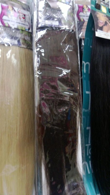 Фото Волосы на заколках 55 см 8 лент прямые цвет №2 - магазин  "Домик Принцессы"