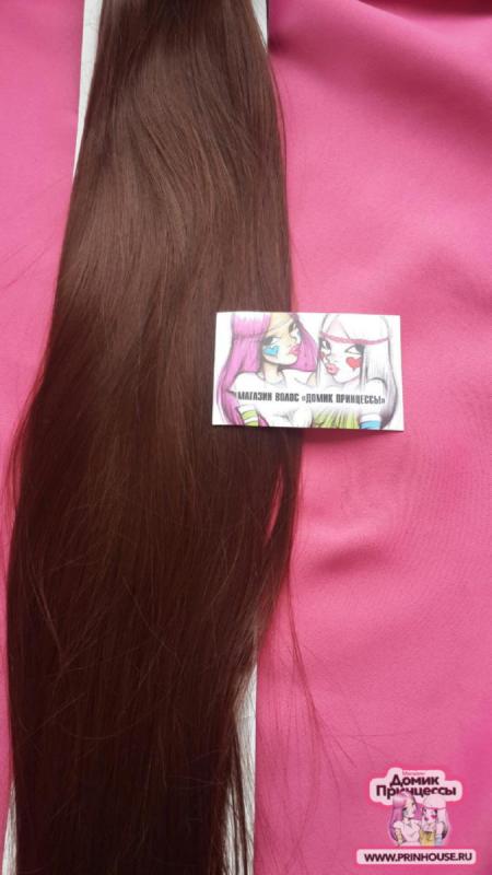 Фото Волосы на заколках искусственные 8 лент термо цвет 31 длина 60 см - магазин  "Домик Принцессы"