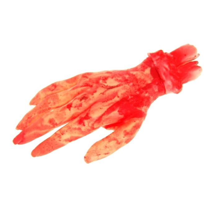 Фото Оторванная рука красной ведьмы на Хэллоуин - магазин  "Домик Принцессы"