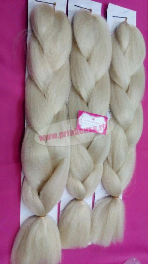 Фото Канекалон для плетения афрокосичек блонд №613 - магазин  "Домик Принцессы"
