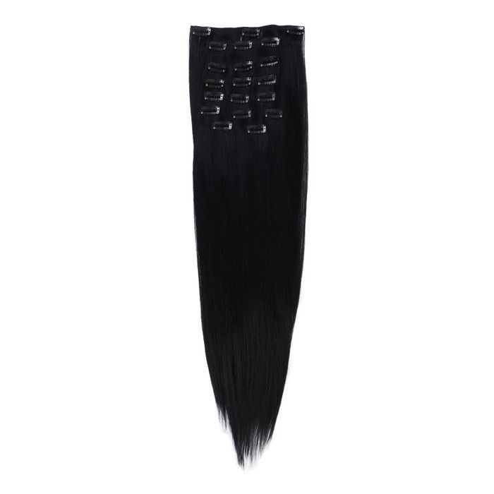 Фото Набор волос "Прекрасная королева " 12 зак 60 см, 220 гр, цвет #SHT1 - магазин  "Домик Принцессы"