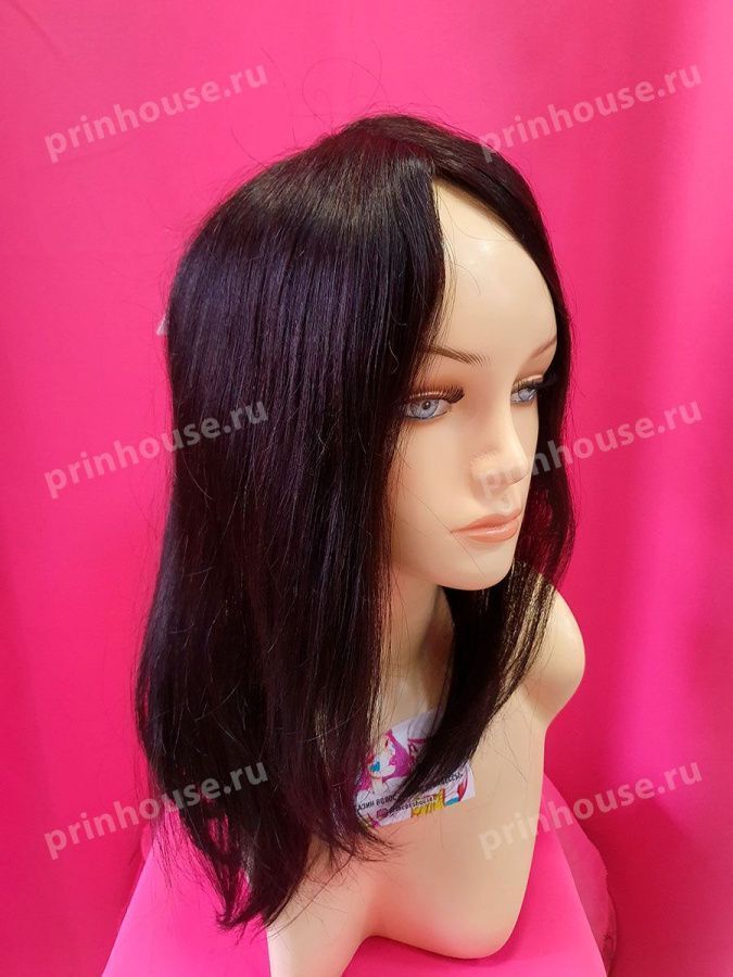 Фото Система замещения волос из натуральных волос цвет темный шоколад 2 - магазин  "Домик Принцессы"
