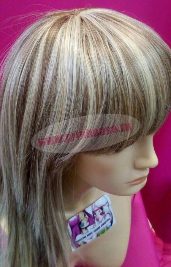 Фото Парик из искусственных термо волос прямой цвет HL16-613 - магазин  "Домик Принцессы"