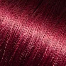 Фото Волосы на заколках искусственные 8 лент термо 137 ярко красный оттенок длина 60см - магазин  "Домик Принцессы"