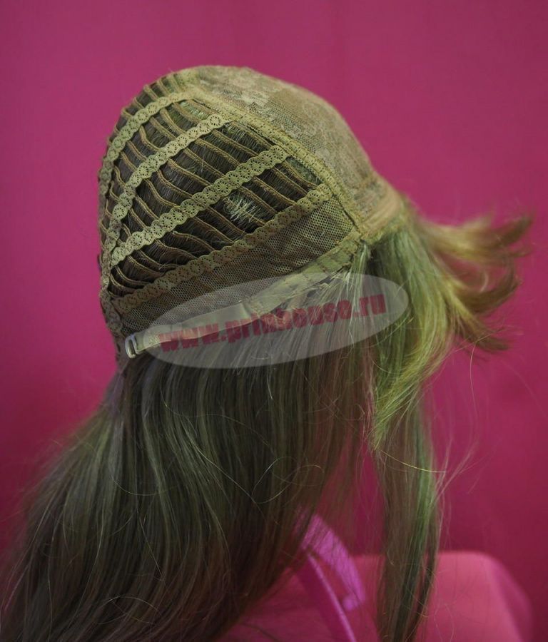 Фото Парик на сетке из натуральных волос длинный русый - магазин  "Домик Принцессы"