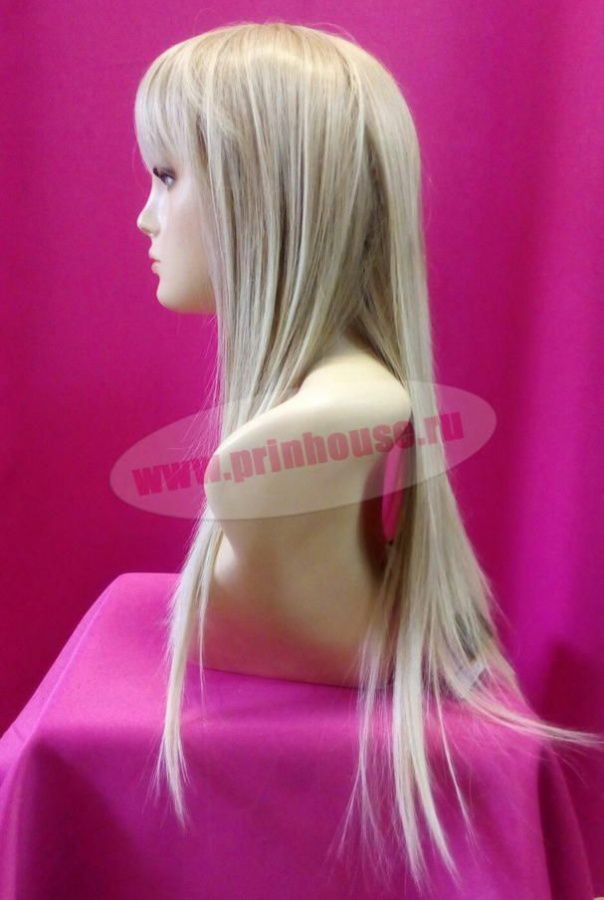 Фото Парик из искусственных термо волос прямой цвет 15BT613 - магазин  "Домик Принцессы"