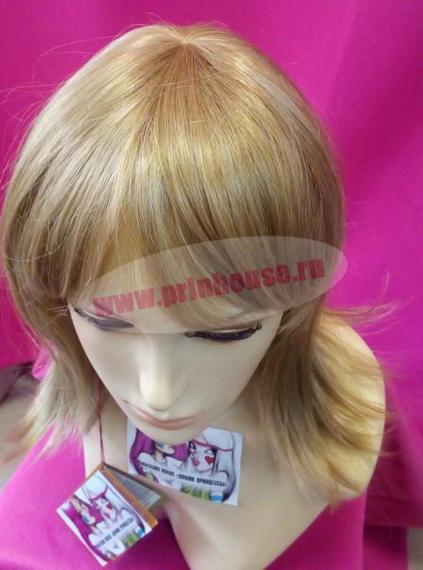 Фото Парик моно длинное каре из натуральных волос цвет 15Н613 - магазин  "Домик Принцессы"
