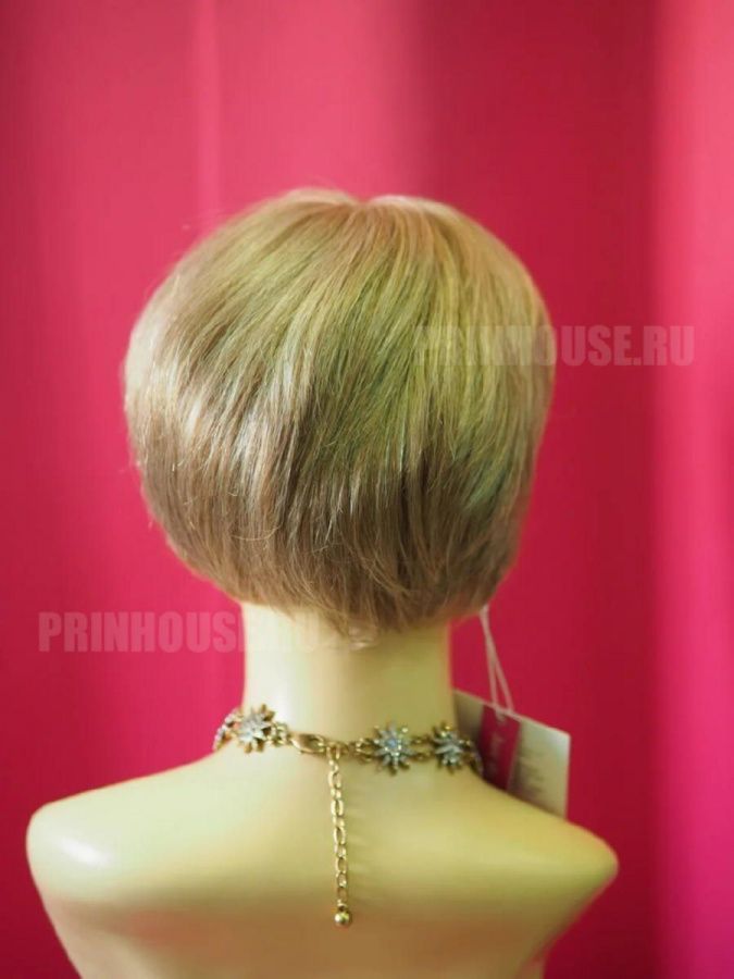 Фото Парик натуральный короткая стрижка медный блонд - магазин  "Домик Принцессы"