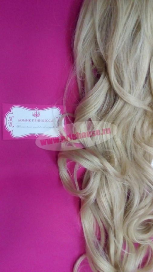 Фото Хвост на крабе из искусственных волос термо цвет 26 - магазин  "Домик Принцессы"