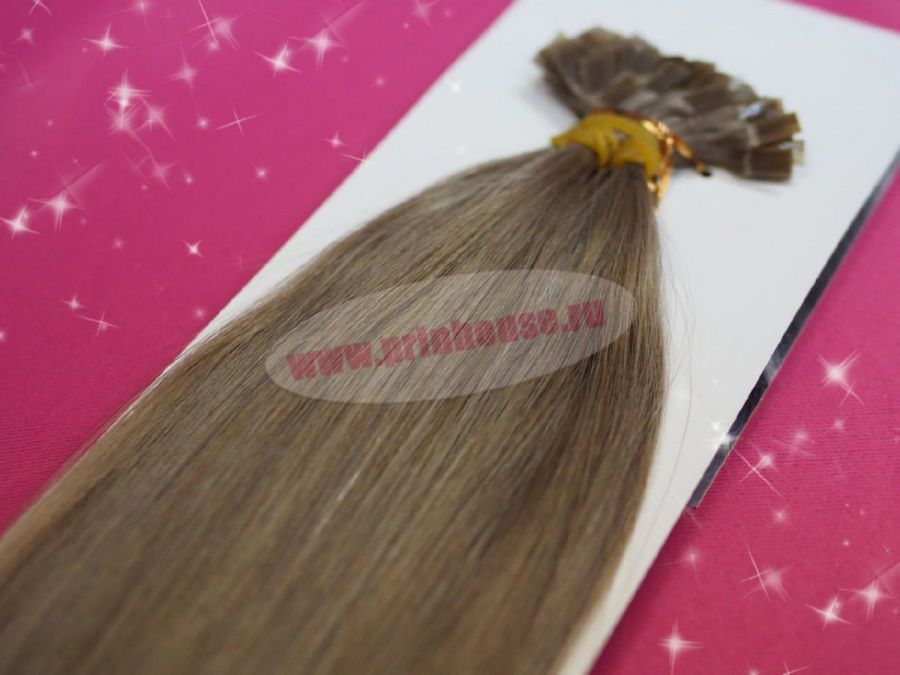 Фото Волосы натуральные на капсулах 55см цвет 20 - магазин  "Домик Принцессы"