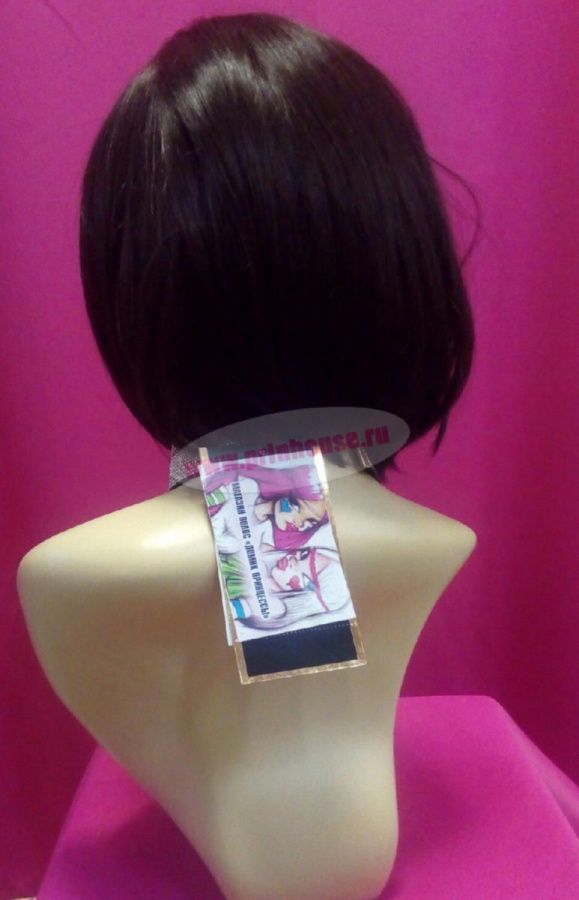 Фото Облегченный термо парик из искусственных волос без челки цвет 6 - магазин  "Домик Принцессы"