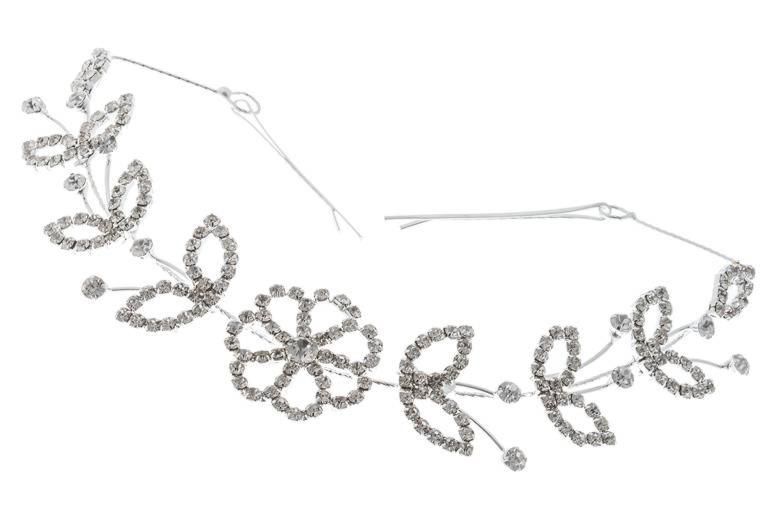 Фото Аксессуар украшение для прически цветы на леске с невидимками - магазин  "Домик Принцессы"