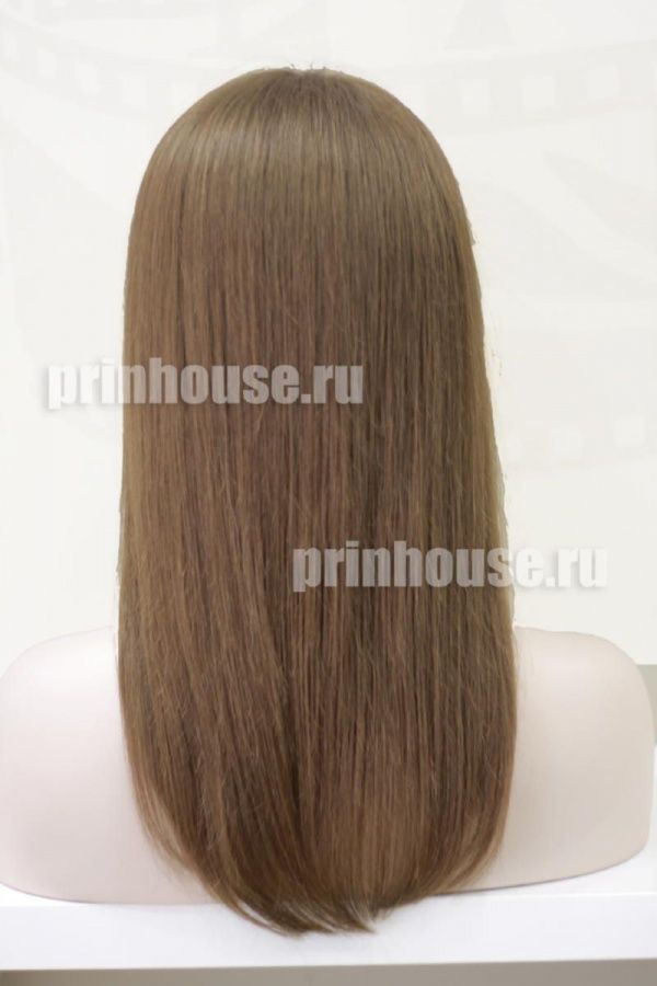 Фото Натуральный парик из славянских волос средней длины светлый шоколад - магазин  "Домик Принцессы"