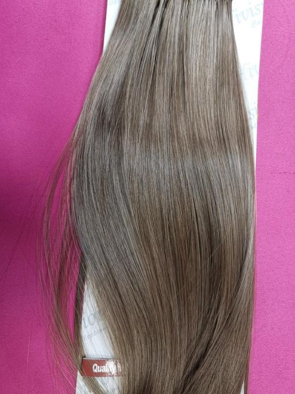 Фото Волосы на заколках искусственные 5 лент в комплекте Цвет 14 - магазин  "Домик Принцессы"