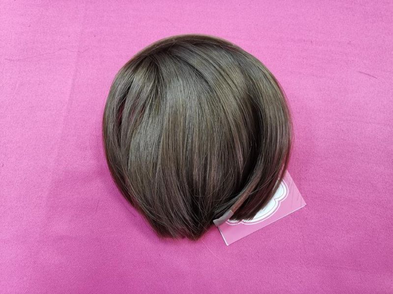 Фото Челка из искусственных волос на ободке цвет 14 - магазин  "Домик Принцессы"