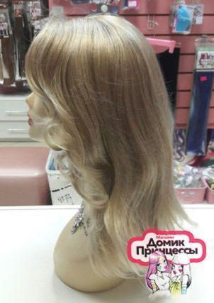 Фото Парик из искусственного волоса укладка локоны цвет 15Т613 пепельное мелирование - магазин  "Домик Принцессы"