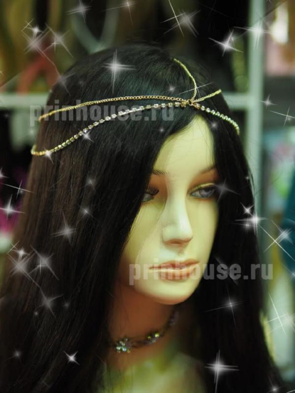 Фото Тика украшение-цепочка на голову - магазин  "Домик Принцессы"