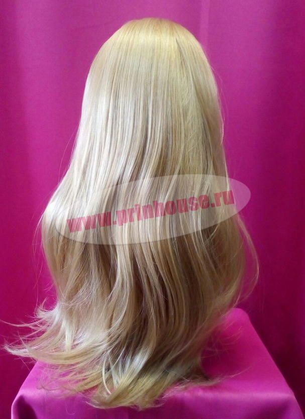 Фото Парик из искусственных волос Hivison collection на ленте цвет 24В блонд - магазин  "Домик Принцессы"