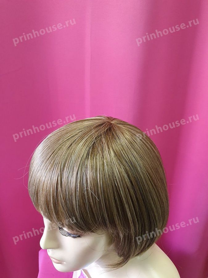 Фото Парик термо каре с чёлкой цвет русый 14 - магазин  "Домик Принцессы"