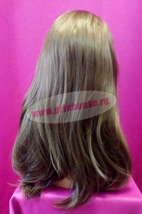Фото Парик из искусственных волос Hivison collection на ленте цвет 12 русый - магазин  "Домик Принцессы"