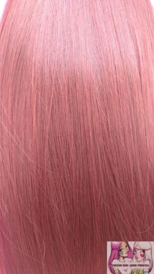Фото Волосы искусственные канекалон термо на заколках 8 лент 45см прямые цвет 33 рыжий - магазин  "Домик Принцессы"