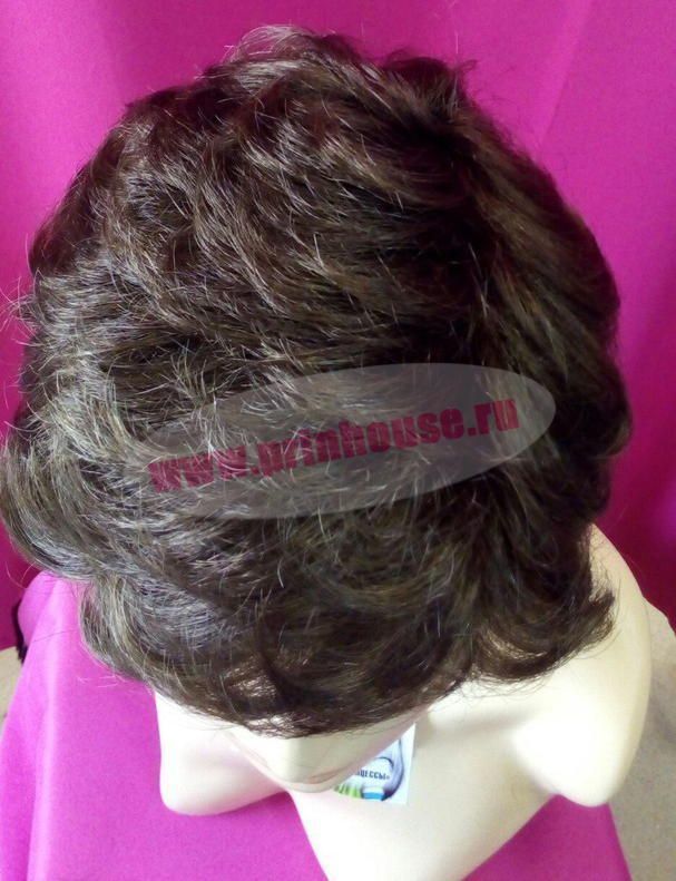 Фото Парик мужской короткая стрижка из искусственного волоса цвет №8h14 - магазин  "Домик Принцессы"